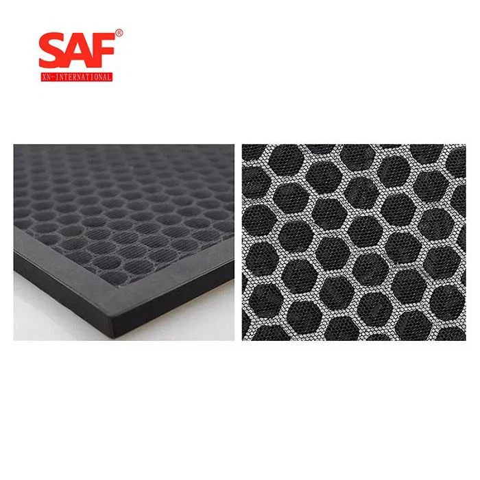 Honeycomb activated carbon filters